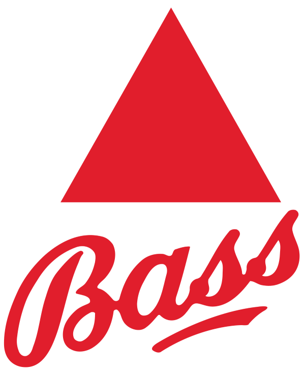 Logo rojo cerveza Bass