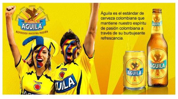 Cerveza Águila con la Selección Colombia